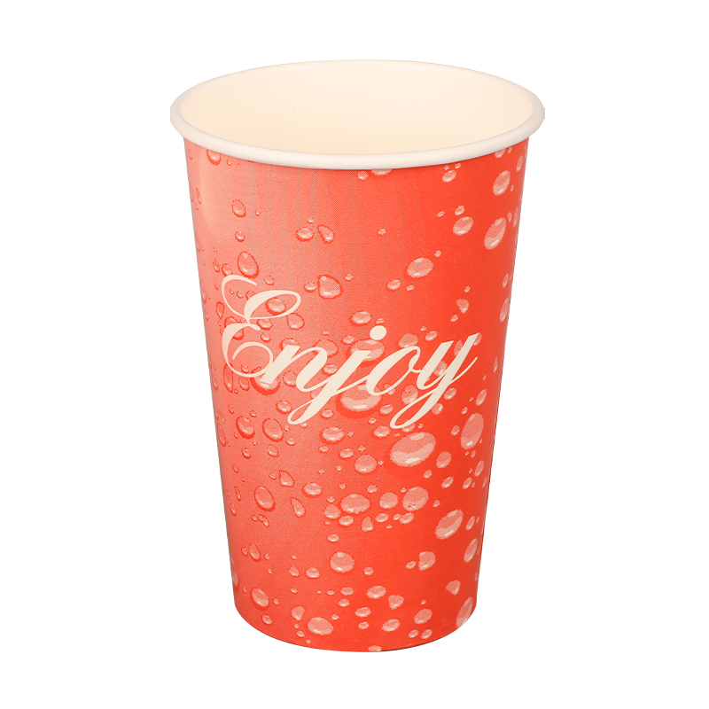 22oz Cola Frigus bibens Paper Cup