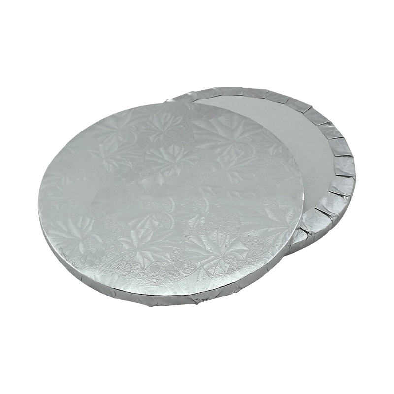 Argentum rotundum crustulam Board Plates