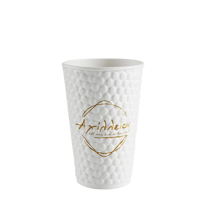 8oz Insulated caelatum Hot Paper Cup
