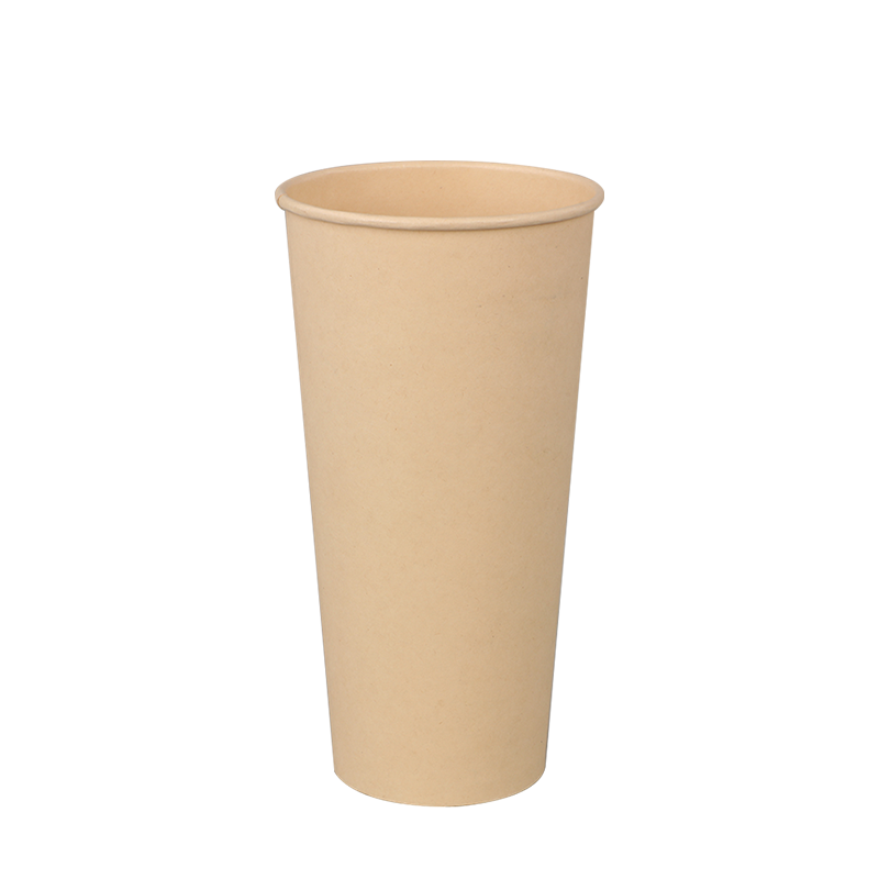 12oz PE Paper Bamboo Single Wall Hot paper scyphi