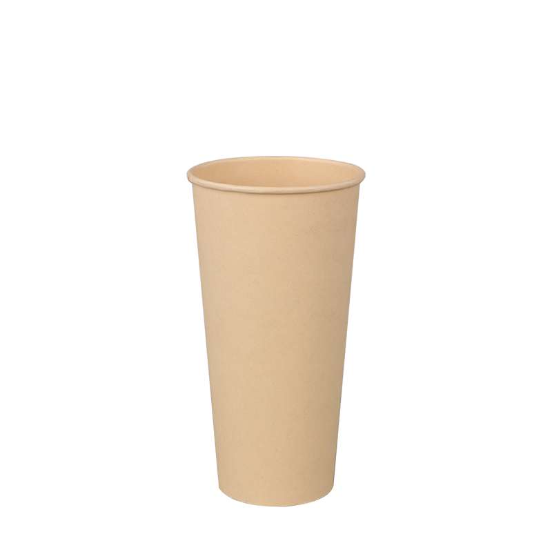 8oz Waterproof Bamboo Single Wall Hot paper calices