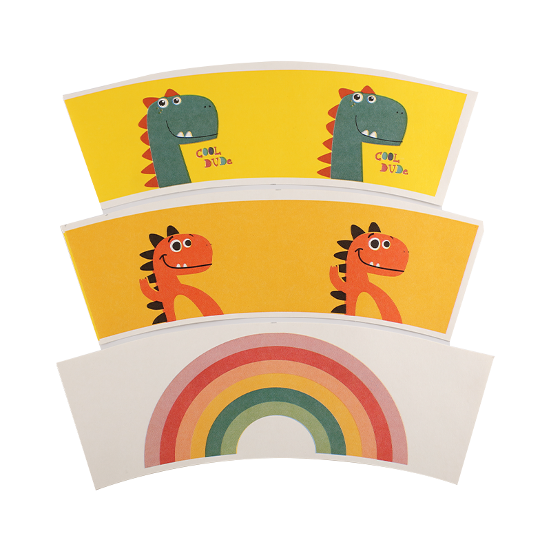 Duplex PE Coated Cold Cup Paper Fan