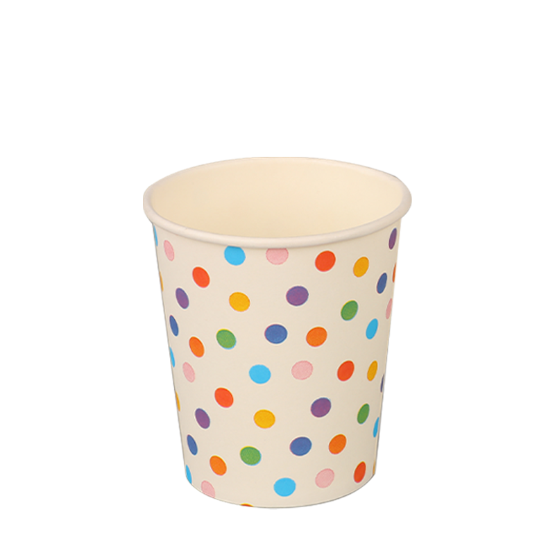 8oz Plastic Free Single Wall Hot paper scyphi